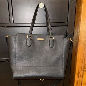 Kate Spade Black Laurel Tote Bag